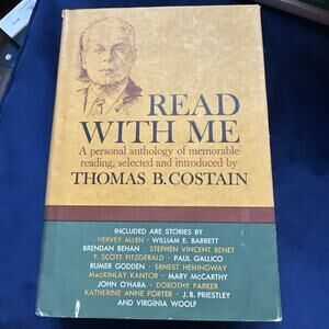 Read With‎ Me by Thomas B. Costain (1965, Hardcover)